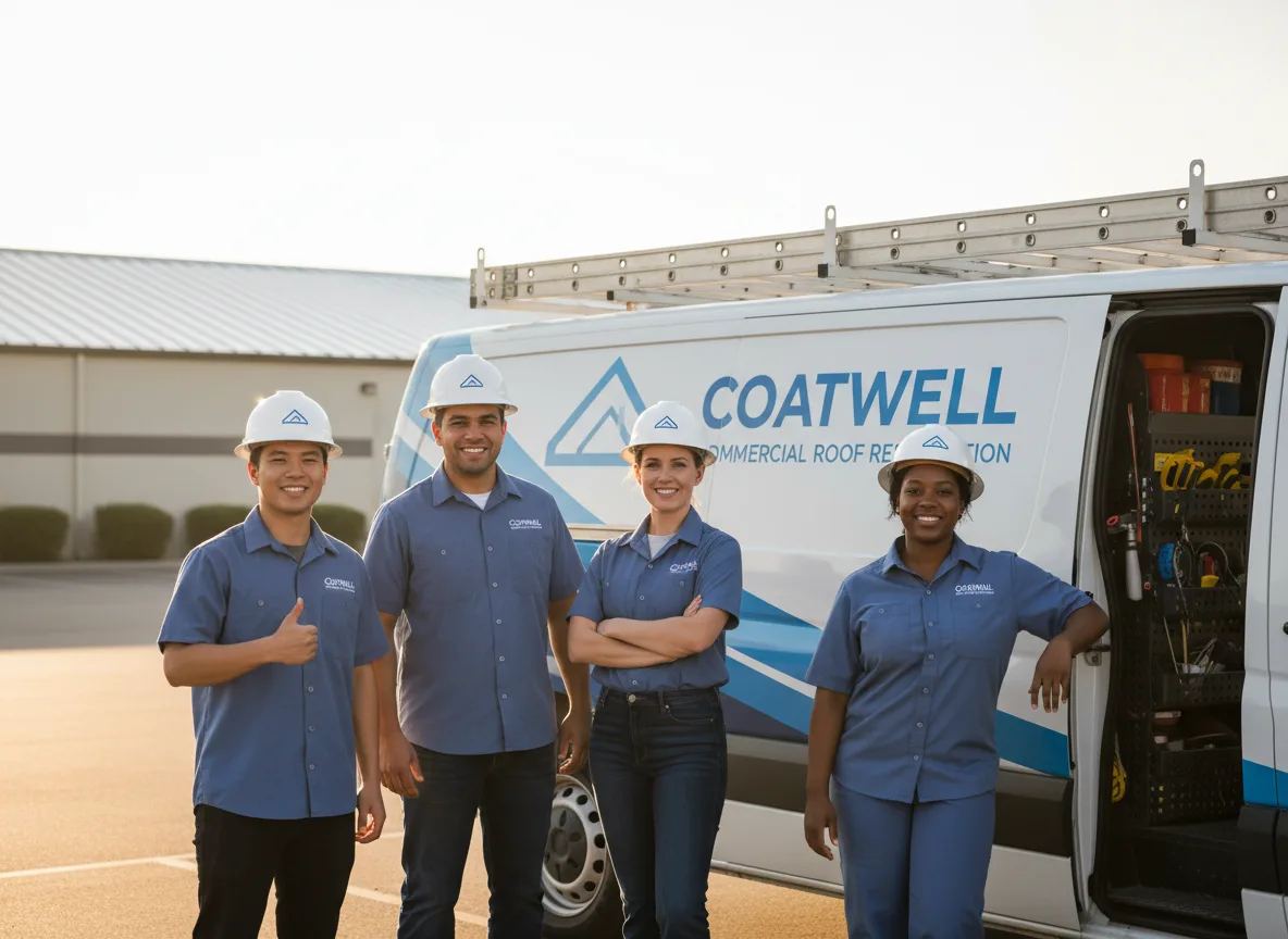 Commercial roof coating company in Cowgill, MO